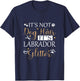 Not Dog Hair Its Labrador Glitter Dog Owner Lover Dog Mom T-Shirt - T-Shirt | Navy
