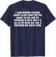I Saw Mommy Kissing Santa Claus Now They're Going to Bed T-Shirt - T-Shirt | Navy