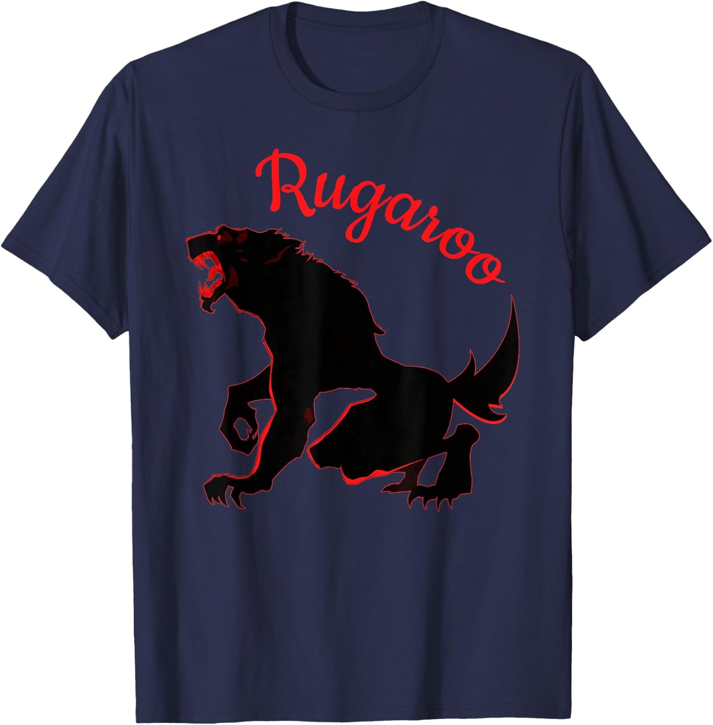 TMTZ Rugaroo Werewolf Legend of the Night Shapeshifter T-Shirt - T-Shirt | Navy