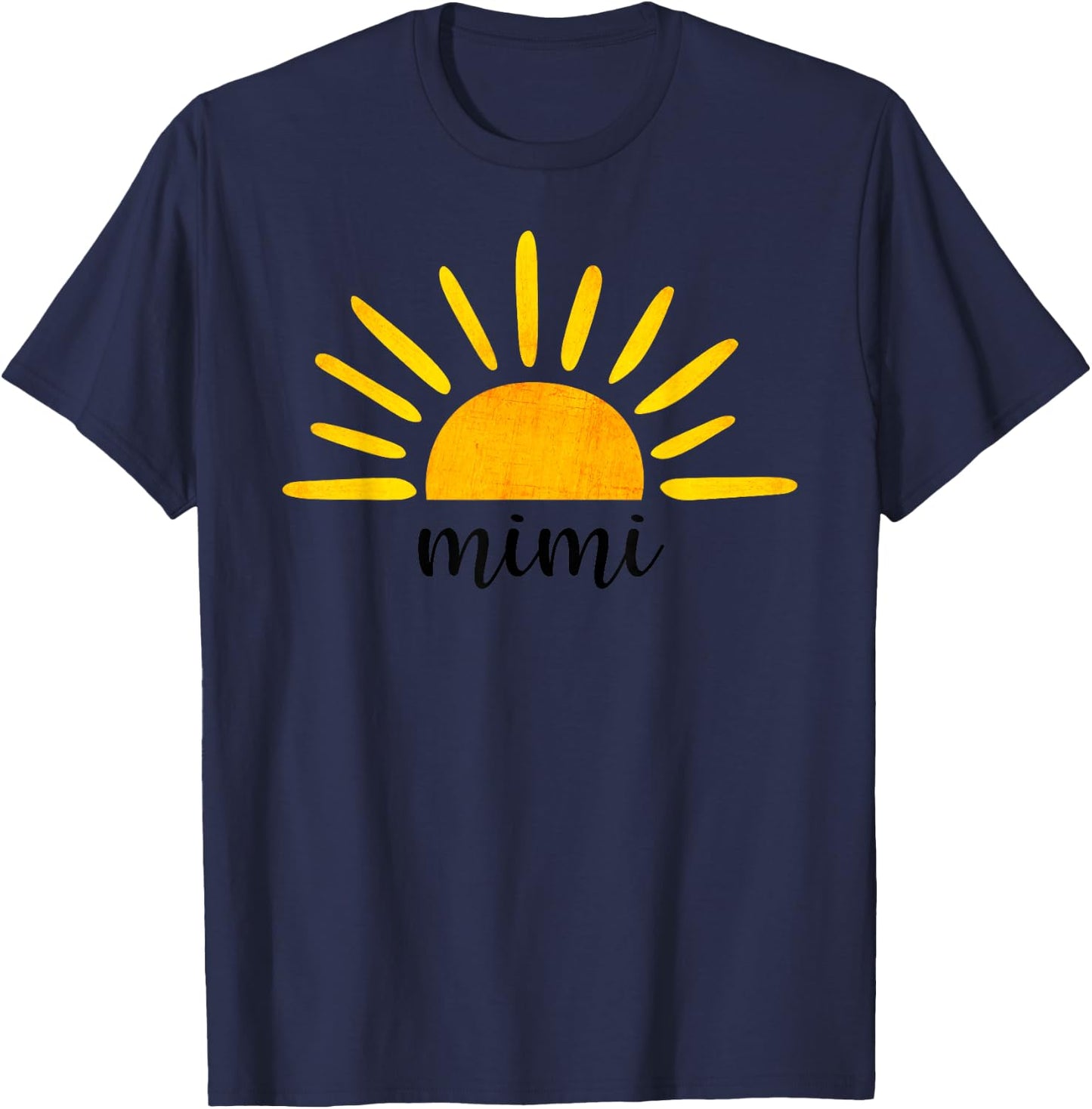 Mimi of The Birthday First Trip Around the Sun Birthday T-Shirt - T-Shirt | Navy