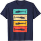 Funny Retro Helicopter Gift Women Helicopter Pilot T-Shirt - T-Shirt | Navy