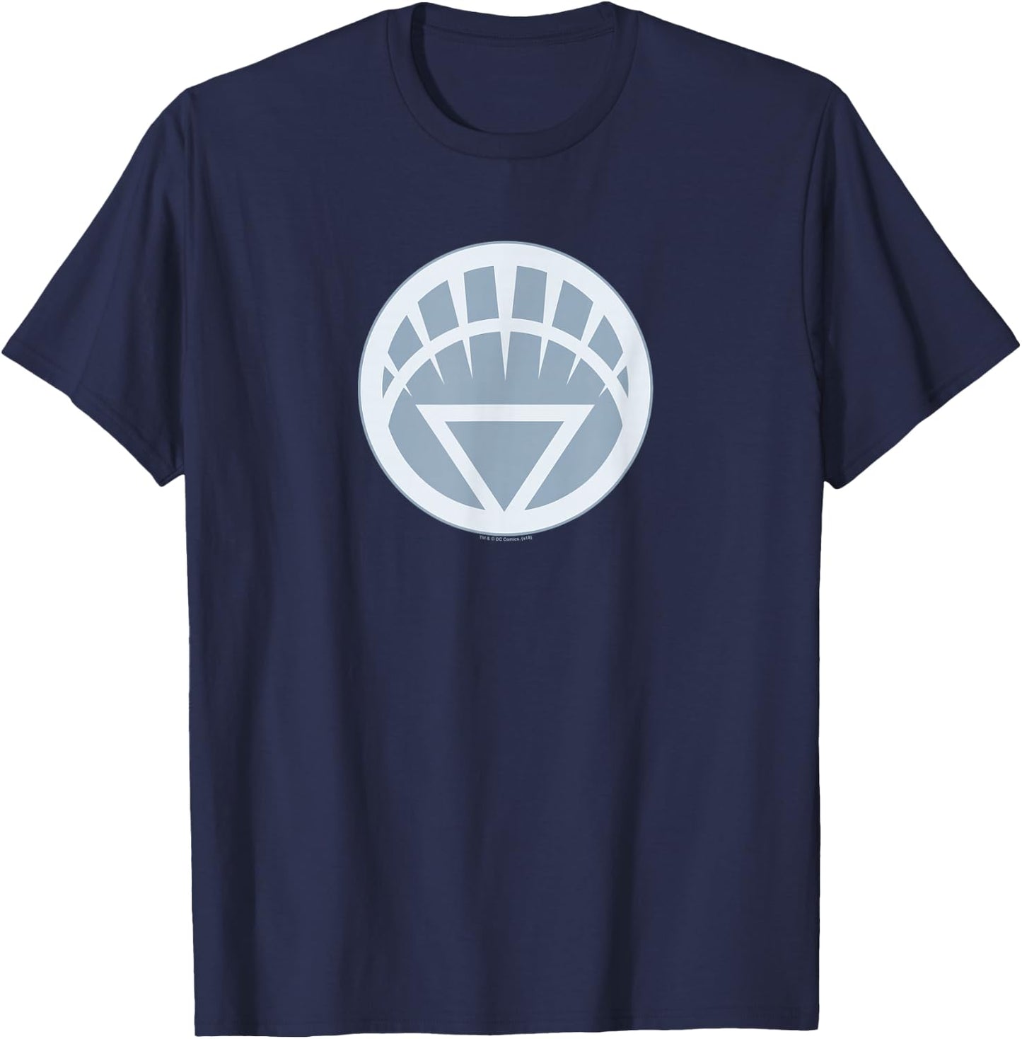 Green Lantern White Symbol T-Shirt - T-Shirt | Navy