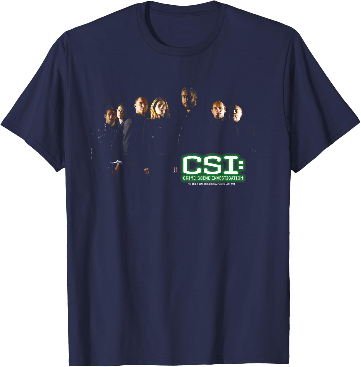 CSI Shadow Cast T-Shirt - T-Shirt | Navy
