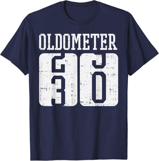 Oldometer 29 30 Funny Happy 30th Birthday Gift Men Women T-Shirt - T-Shirt | Navy