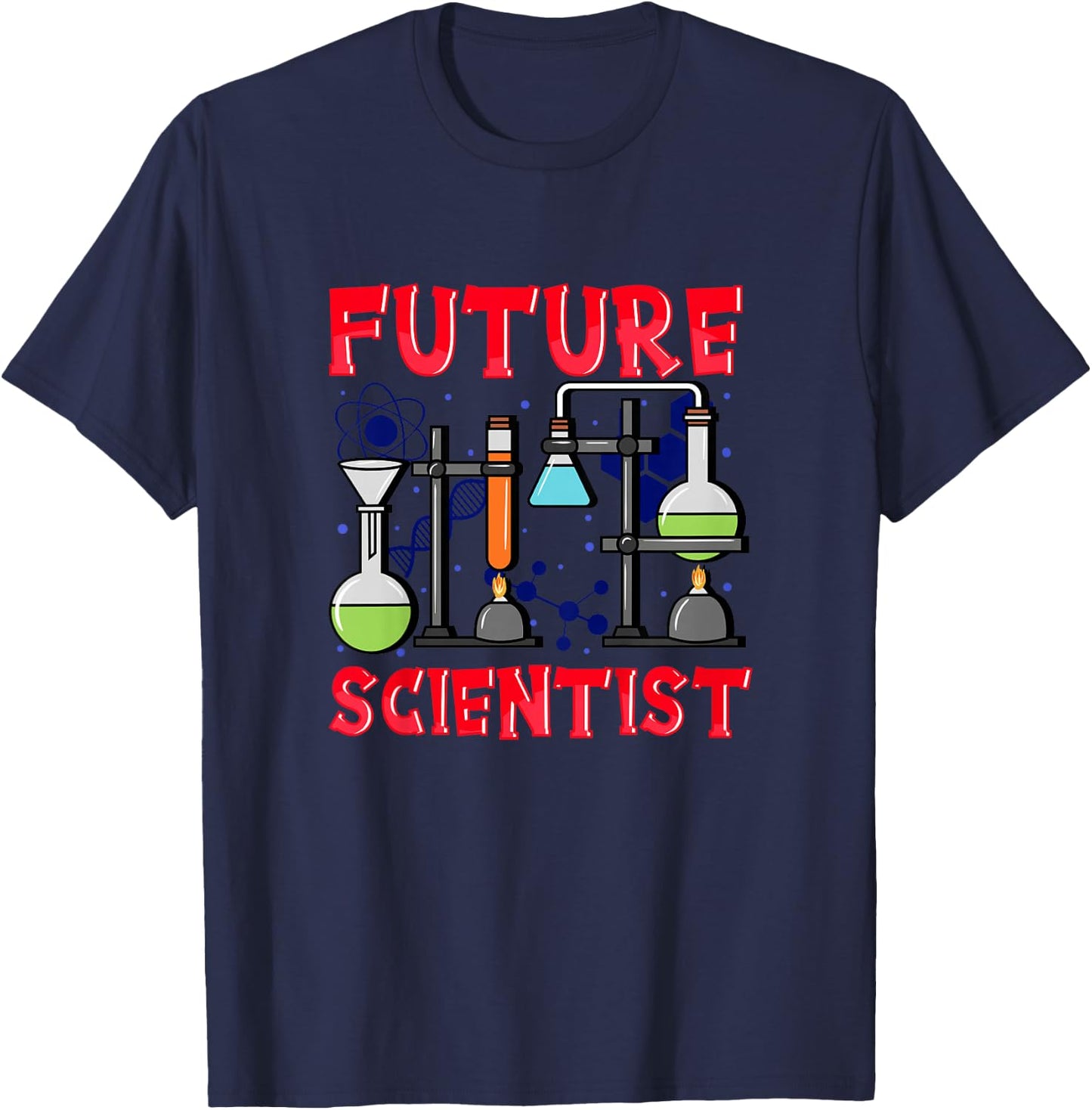 Kids Junior Future Scientist Science T-Shirt - T-Shirt | Navy