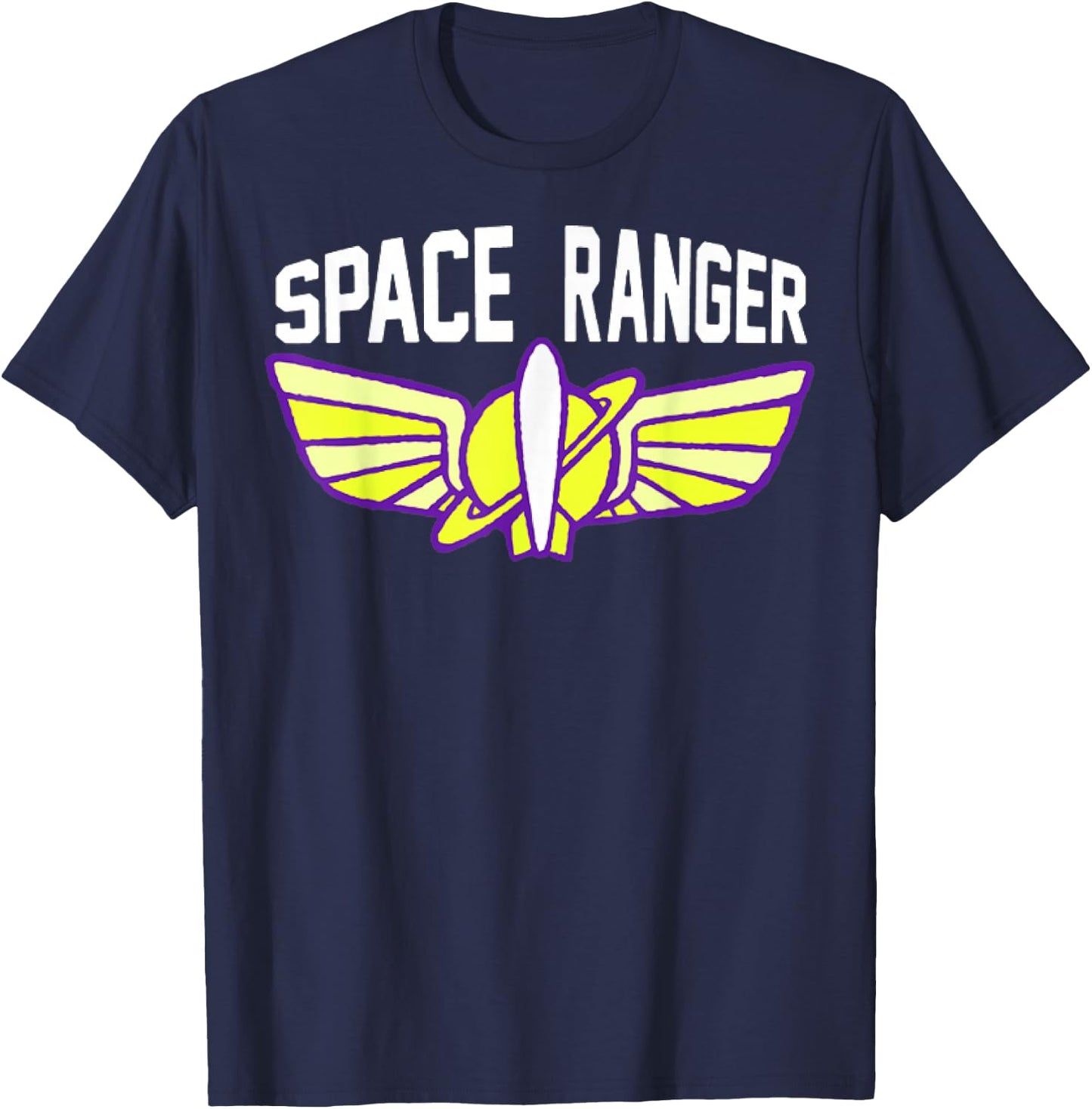 Disney Pixar Toy Story Space Ranger Neon Logo T-Shirt - T-Shirt | Navy