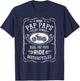 pap pap Some Play Bingo, I ride Motorcycle Biker T-Shirt - T-Shirt | Navy