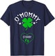 St Patricks Day Pregnancy Announcement Matching Couple T-Shirt - T-Shirt | Navy