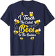 Cute I Teach The Cutest Bees In The Beehive Teacher's Day Women Kids T-Shirt - T-Shirt | Navy