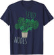 Send Nodes Monstera T-Shirt - T-Shirt | Navy