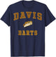 Davis High School Darts C1 T-Shirt - T-Shirt | Navy