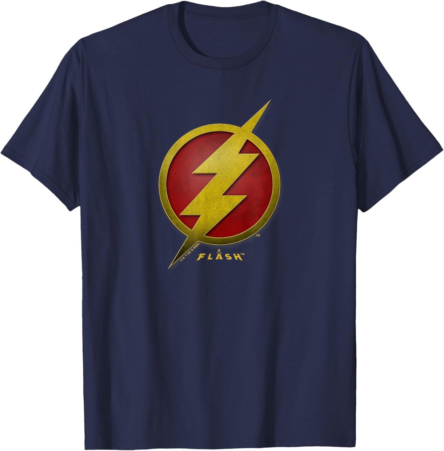 The Flash Movie Flash icon T-Shirt - T-Shirt | Navy