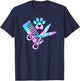 Dog Groomer Tie Dye Dog groomers Matching team T-Shirt - T-Shirt | Navy