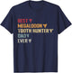 Megalodon Tooth Hunter Dad & Shark Teeth Collecting T-Shirt - T-Shirt | Navy