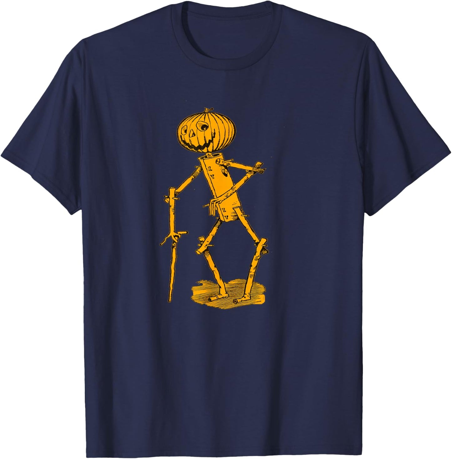 Jack Pumpkinhead - Land of OZ Character T-Shirt - T-Shirt | Navy
