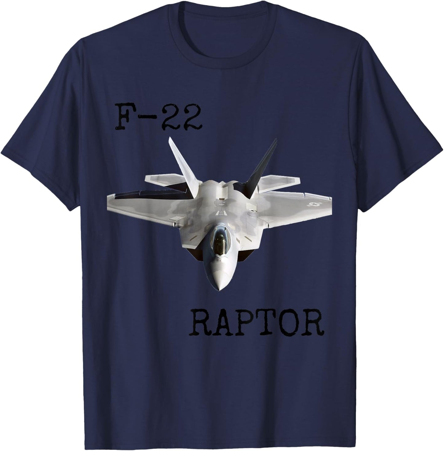 Air Force F-22 Raptor Fighter Jet Military Veteran T-Shirt - T-Shirt | Navy