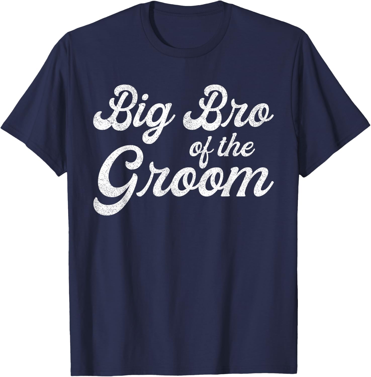 Big Brother Of The Groom Shirts Boys, Bachelor Party T-Shirt - T-Shirt | Navy