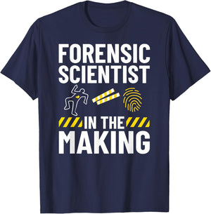 Forensic Science Technician Crime Scene Investigator T-Shirt - T-Shirt | Navy