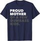Women Proud Mother Of A Few Dumbass Kids - Mother's Day T-Shirt - T-Shirt | Navy