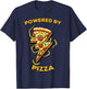 Pizza Quote Pizza Lovers Funny Food Pizza T-Shirt - T-Shirt | Navy