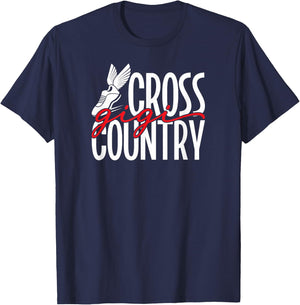 Cross Country Gigi Of A Cross Country Runner Gigi XC Gigi T-Shirt - T-Shirt | Navy
