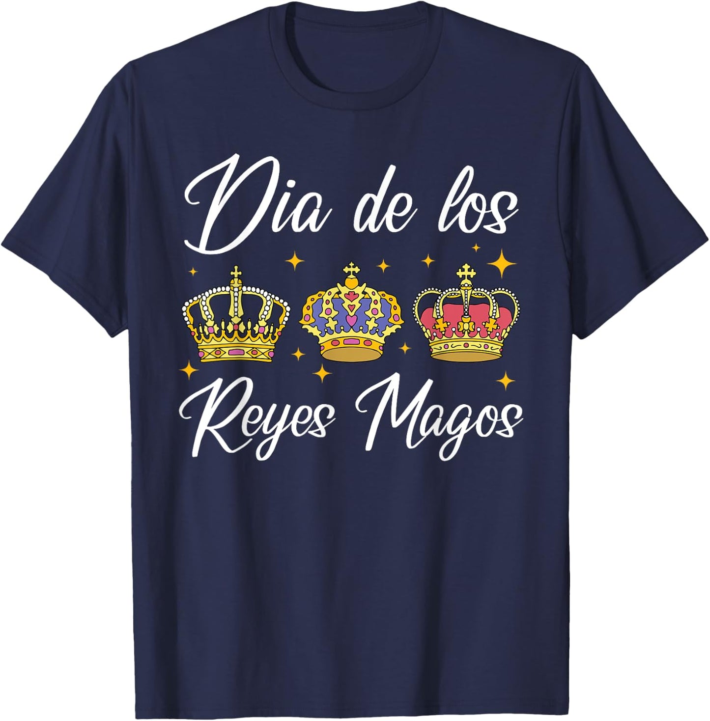 Dia De Los Reyes Magos T-Shirt - T-Shirt | Navy