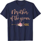 Mother of The Groom Bridal Shower Gift Wedding Party T-Shirt - T-Shirt | Navy