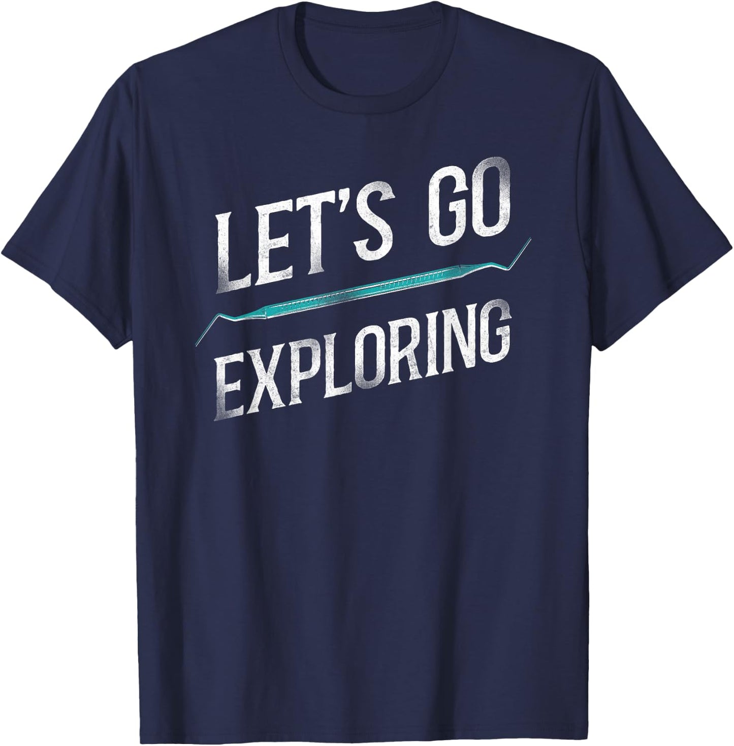 Dentist Dental Assistant Hygienist T-Shirt - T-Shirt | Navy