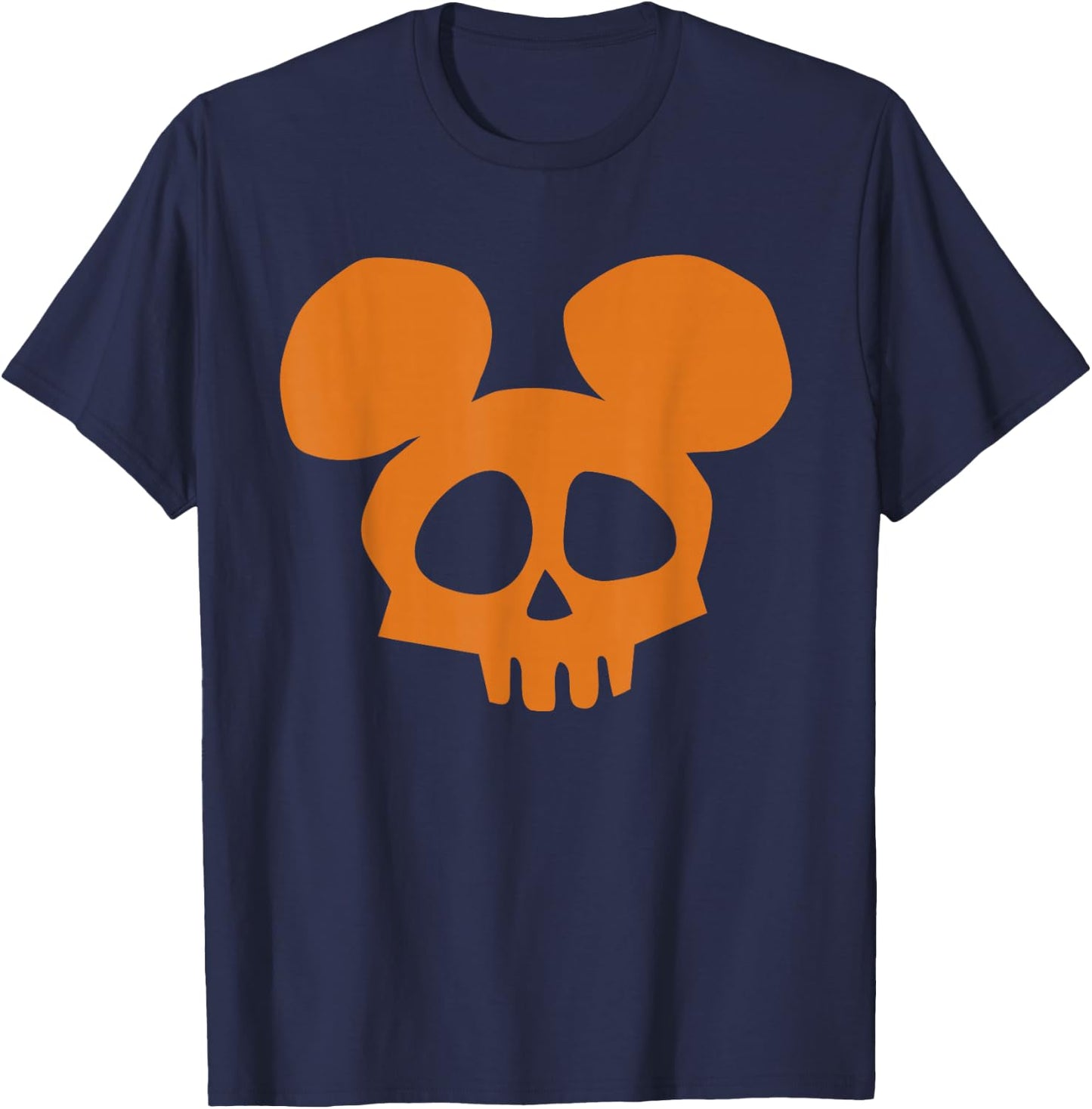Disney Mickey Mouse Skull Halloween T-Shirt - T-Shirt | Navy