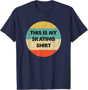 This Is My Skating T-Shirt - T-Shirt | Navy