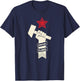 Proletariat Russia USSR Soviet Union CCCP Retro Vintage T-Shirt - T-Shirt | Navy