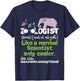 Zoologist Definition Zoology Zookeeper Wildlife T-Shirt - T-Shirt | Navy