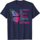 Butterflys Are Awesome Butterfly Art Quote Monarch Butterfly T-Shirt - T-Shirt | Navy