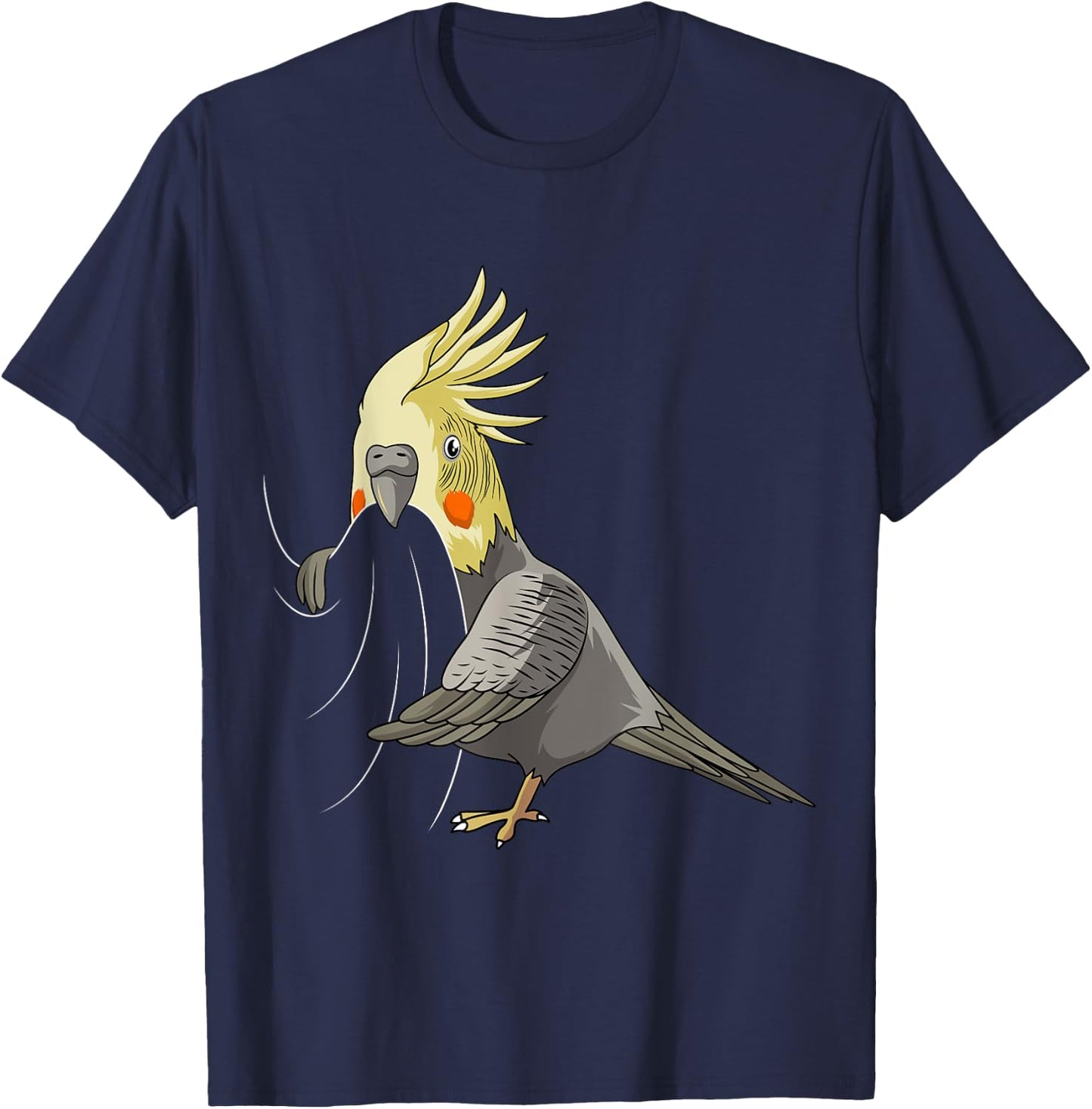 Cockatiel Lover Bird Lovers Women Kids Girl T-Shirt - T-Shirt | Navy