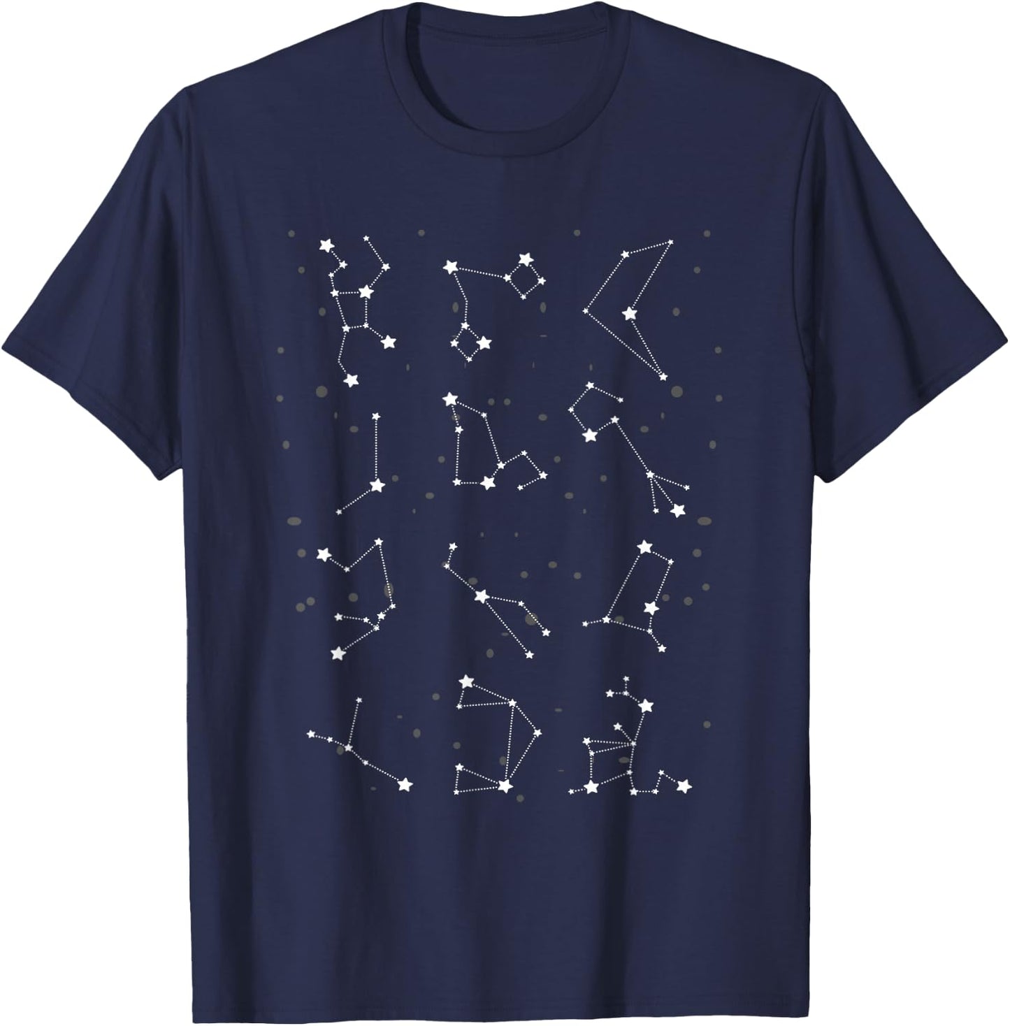 Galaxy Star Constellations Science Universe Space Astronomy T-Shirt - T-Shirt | Navy