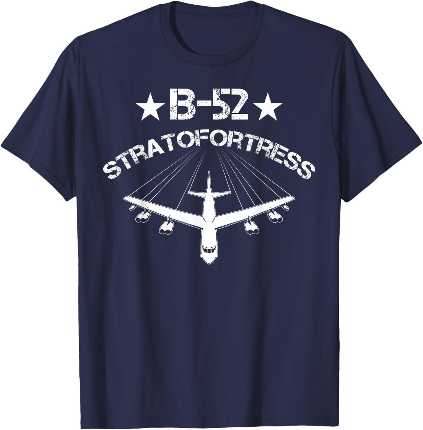 Cool B-52 Stratofortress | Funny US Bomber Air Force Gift T-Shirt - T-Shirt | Navy