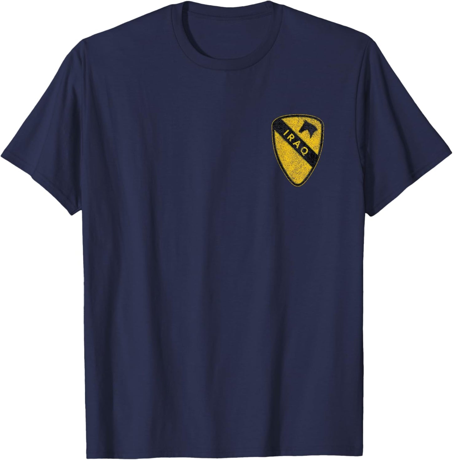 1st Cavalry Division Army Iraq Us Usa T-Shirt - T-Shirt | Navy