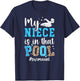 in that Pool Swim Aunt of A Swimmer Auntie Swimming Aunt T-Shirt - T-Shirt | Navy
