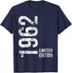 63rd Birthday 63 Years Old Man Woman Vintage 1962 T-Shirt - T-Shirt | Navy