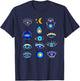 Evil Eye Curse Protection Seeing Eyes Nazar Mati Evil Eye T-Shirt - T-Shirt | Navy