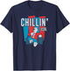 ICEE Bear Classic Sofa Chillin' Logo T-Shirt - T-Shirt | Navy