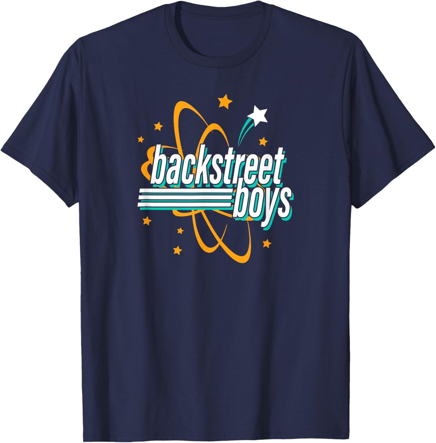 Backstreet Boys – Nuclear Star Logo T-Shirt - T-Shirt | Navy