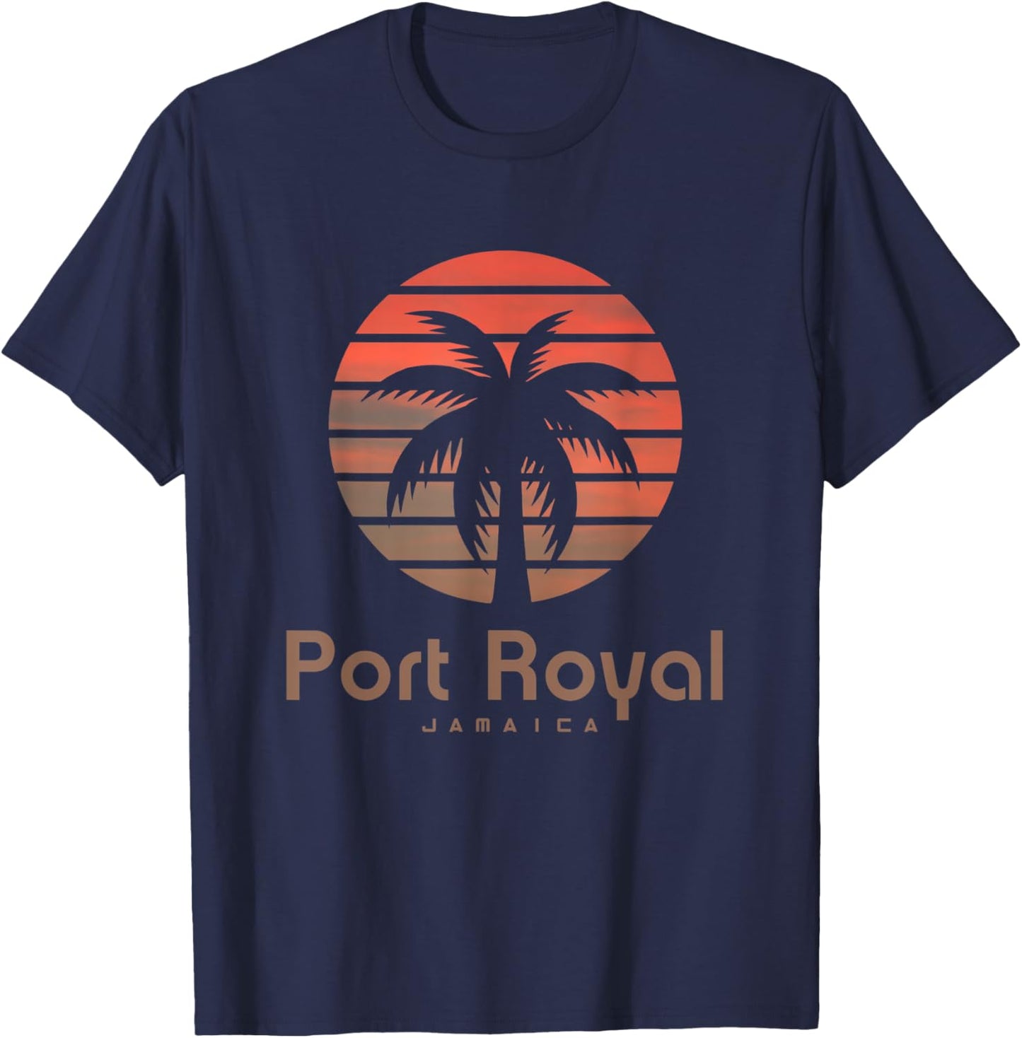 Port Royal Jamaica Travel Vacation T-Shirt - T-Shirt | Navy