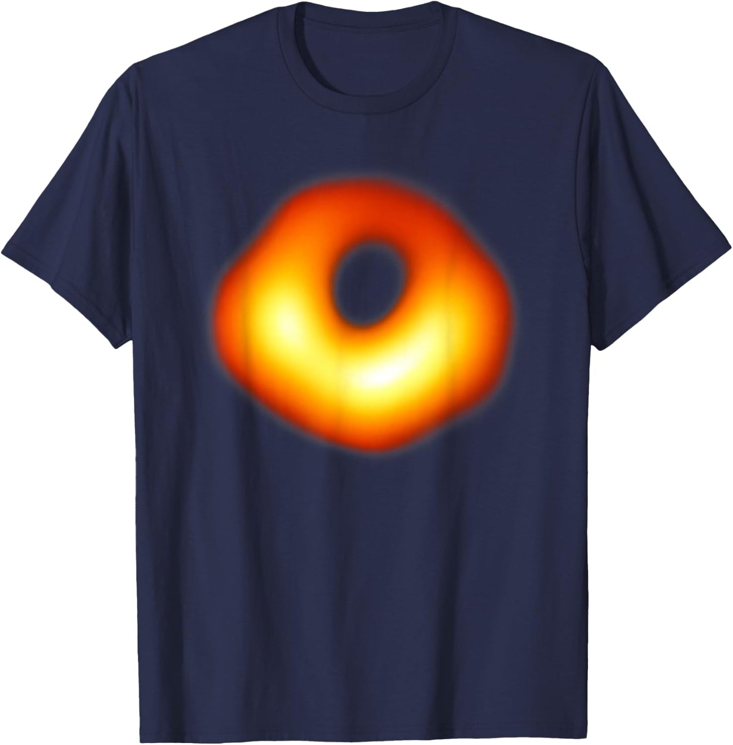 World's First Black Hole Photo T-Shirt - T-Shirt | Navy