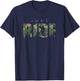 MTB Mountain Bike Apparel - MTB Mountain Bike T-Shirt - T-Shirt | Navy