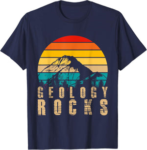 Geology Rocks Geology T-Shirt - T-Shirt | Navy