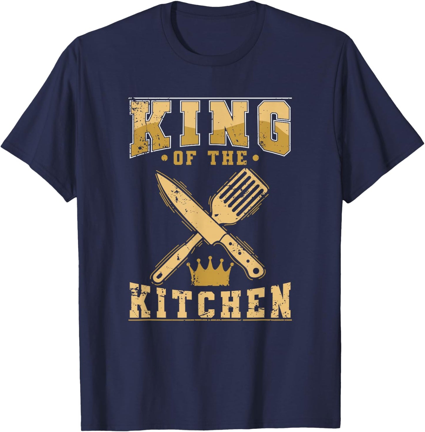 King Of The Kitchen T-Shirt - T-Shirt | Navy