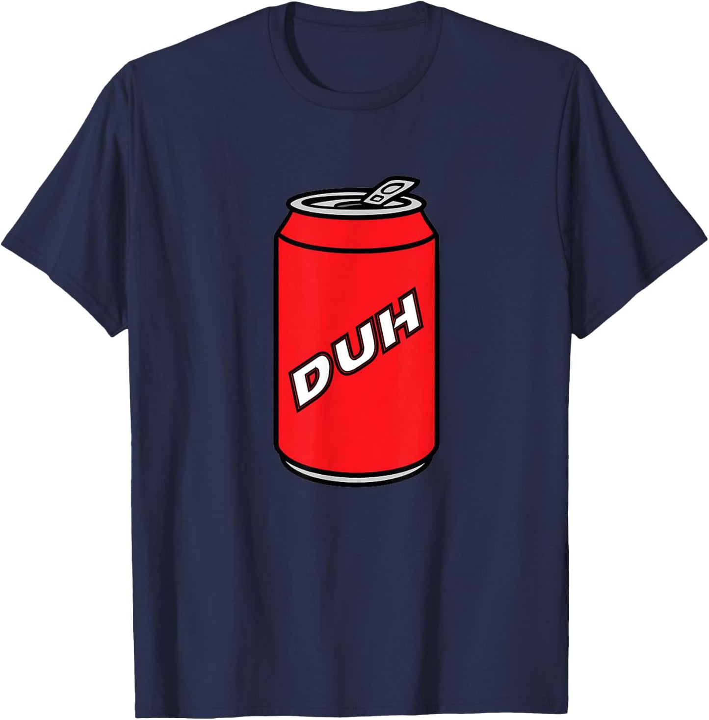 SanStar eMedia Can of Duh | Canada T-Shirt - T-Shirt | Navy
