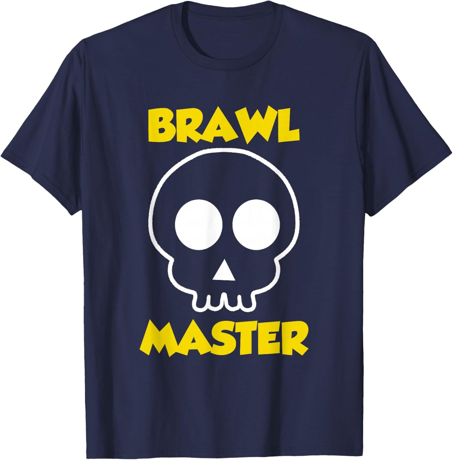 Brawl Master Gaming T | Funny Gamer T-Shirt - T-Shirt | Navy