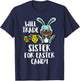 Will Trade Sister For Easter Candy Funny Boys Kids Toddler T-Shirt - T-Shirt | Navy